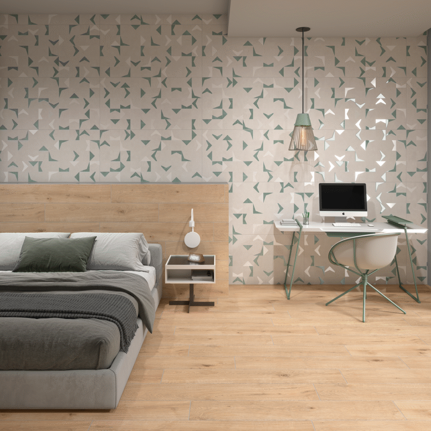 Porcelanato Helena Mint 3D Vitra HVA 120133 62X121 - Imagem 10