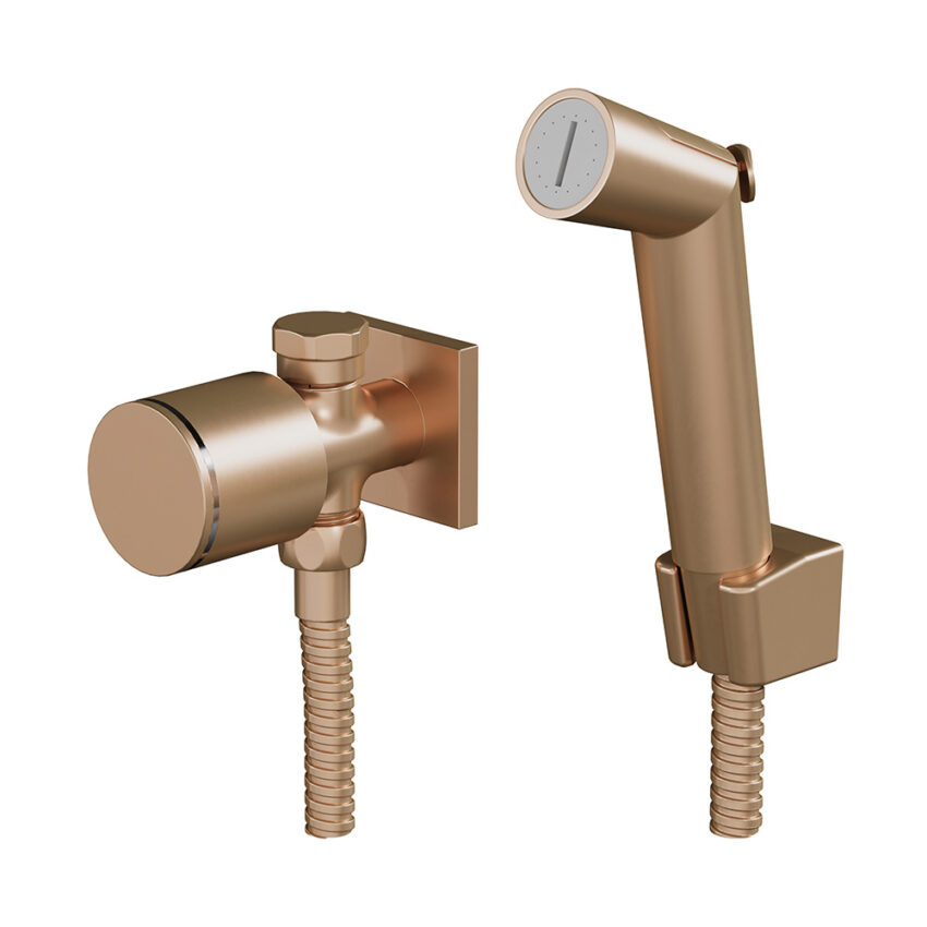Ducha Higiênica Fani Com Derivação Gatilho Abs e Flexivel De Metal Elo 480 - Imagem 2