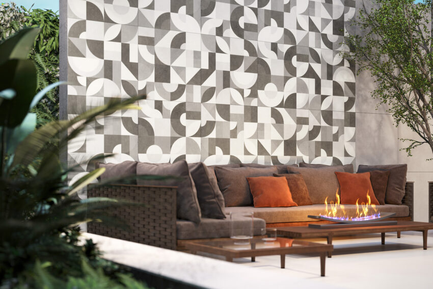 Porcelanato Dora Chroma Elements 76024 Acetinado 76x76 - Imagem 6