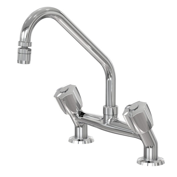 Misturador De Mesa Fani Prata 50