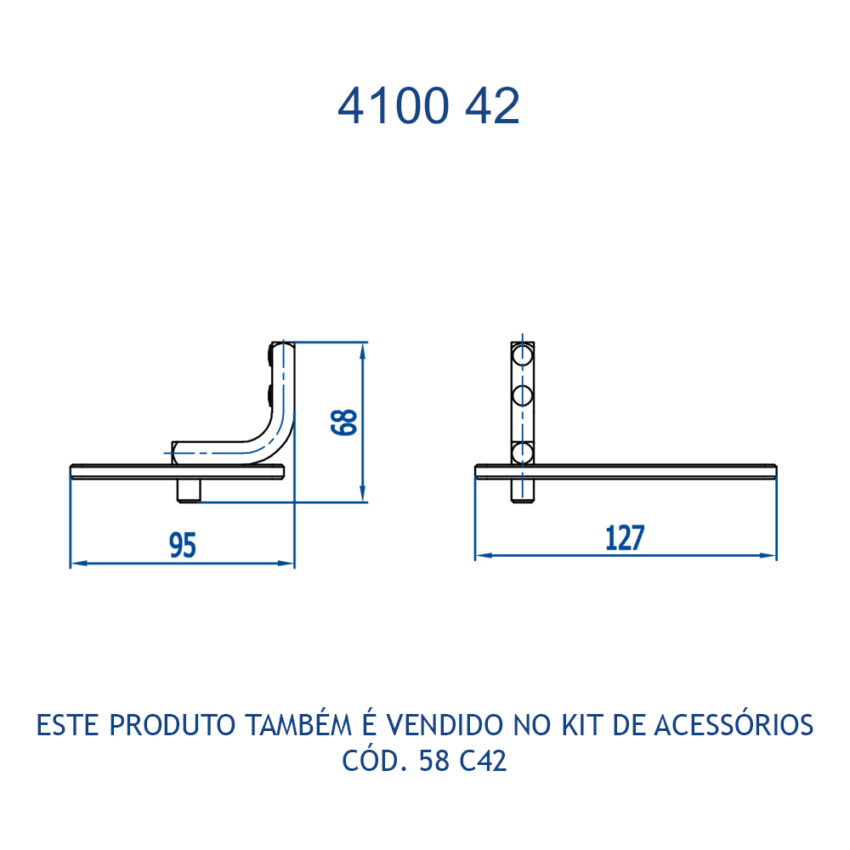 Saboneteira De Parede Fani Íris 42 - Imagem 2