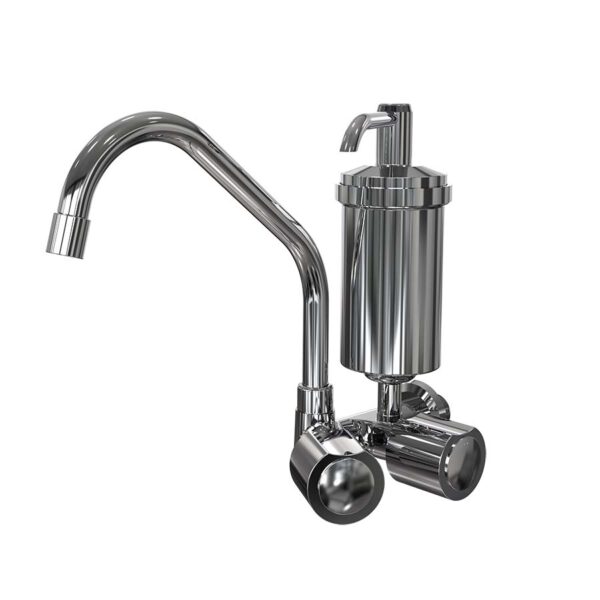 Conjunto Filtro de Parede Metal Fani Ouro Fino 40